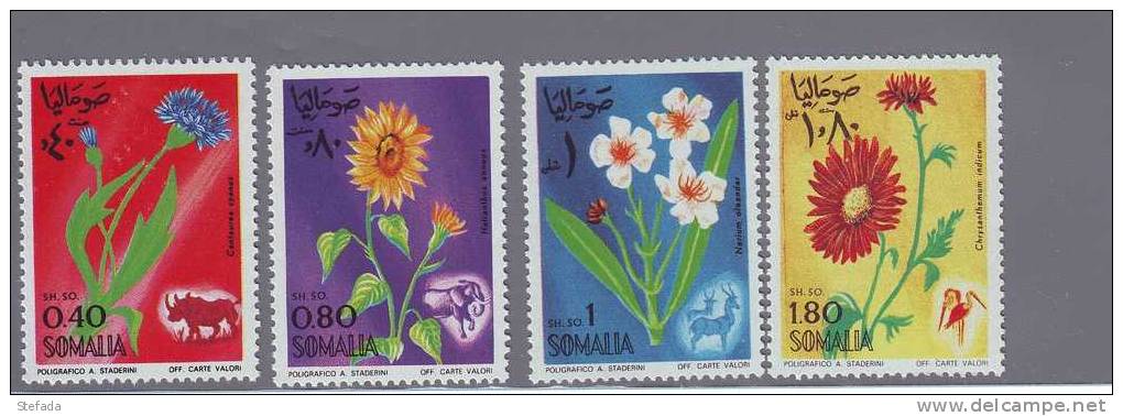 SOMALIA 1969 FLORA Serie Compl. MNH ** - Somalie (1960-...)