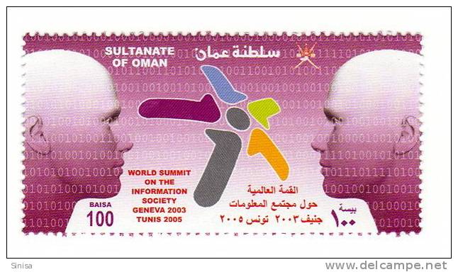 Oman / World Summit Of Information Society Geneva 2003 Tunisia 2005 - Oman