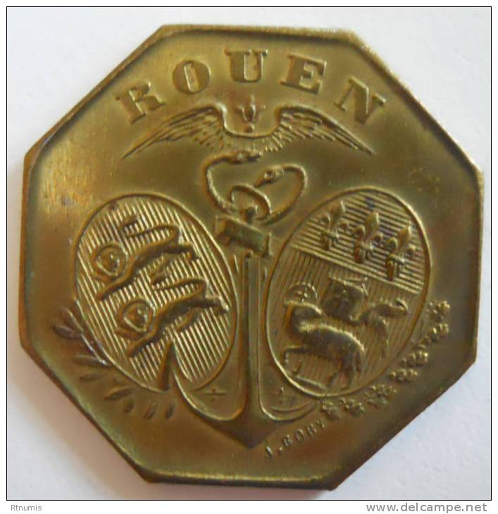 Rouen 76 Chambre De Commerce ESSAI 10 C Elie 10.4 SUPERBE - Monetary / Of Necessity