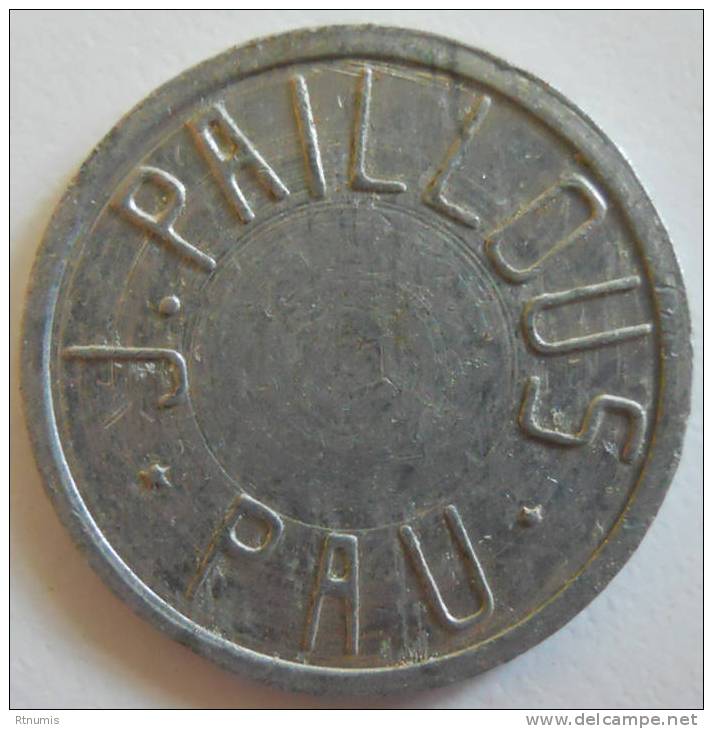 Pau 64 J. Paillous 10 C Elie 55.1 - Monetary / Of Necessity