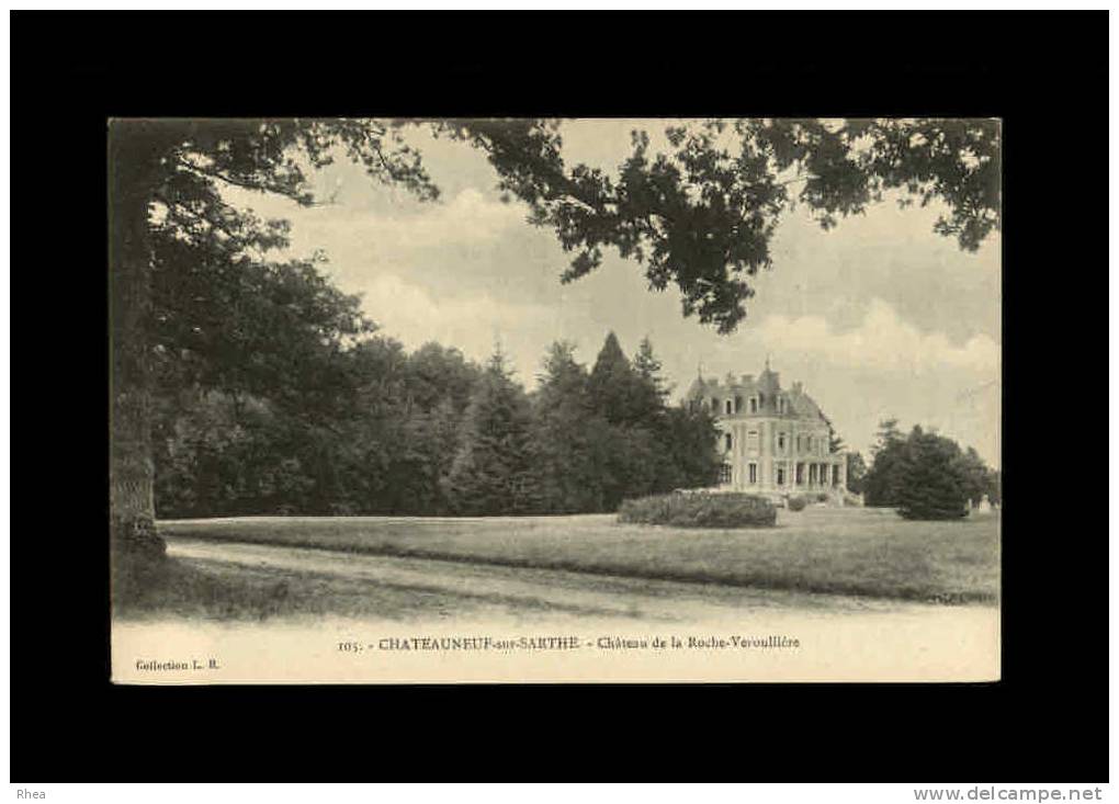 49 - CHATEAUNEUF-SUR-SARTHE - 105 - Chateau De La Roche-Veroullière - Chateauneuf Sur Sarthe