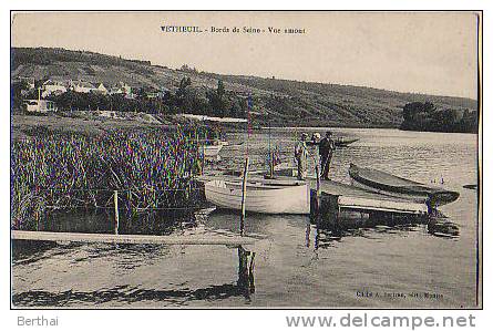 95 VETHEUIL - Bords De Seine - Vue Amont - Vetheuil
