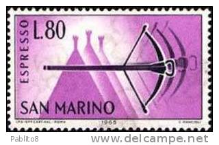 SAN MARINO 1966 ESPRESSI SERIE COMPLETA MNH - Sellos De Urgencia
