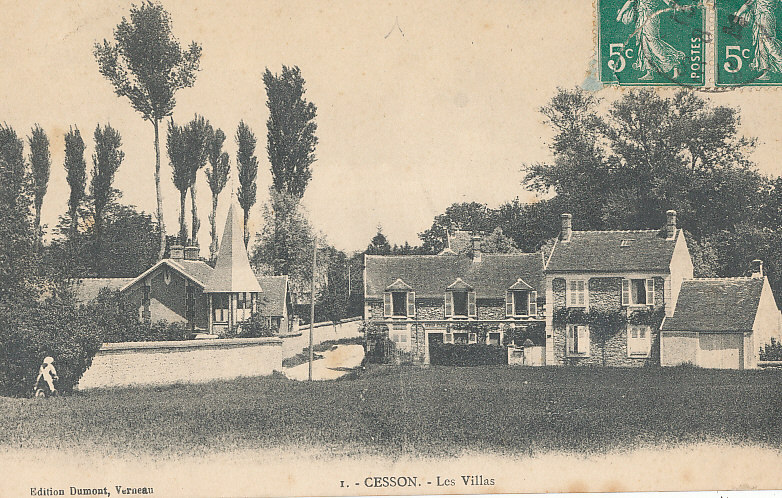 V 670 /CPA  CESSON   (77)    LES VILLAS - Cesson