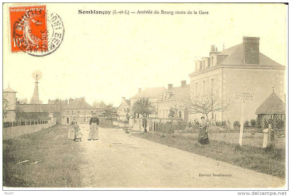 SEMBLANCAY - Route De La Gare - Eolienne - Semblançay