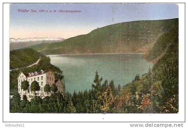 ORBEY   -    * WEISSER SEE (1200m) *   -    Editeur : Emil HARTMANN De Strasbourg .N° 27881 - Orbey