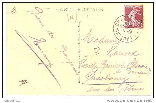 MURBACH   -    * HOTEL SAINT BARNABE *   -   Editeur : LA CIGOGNE  N° 498 - Murbach