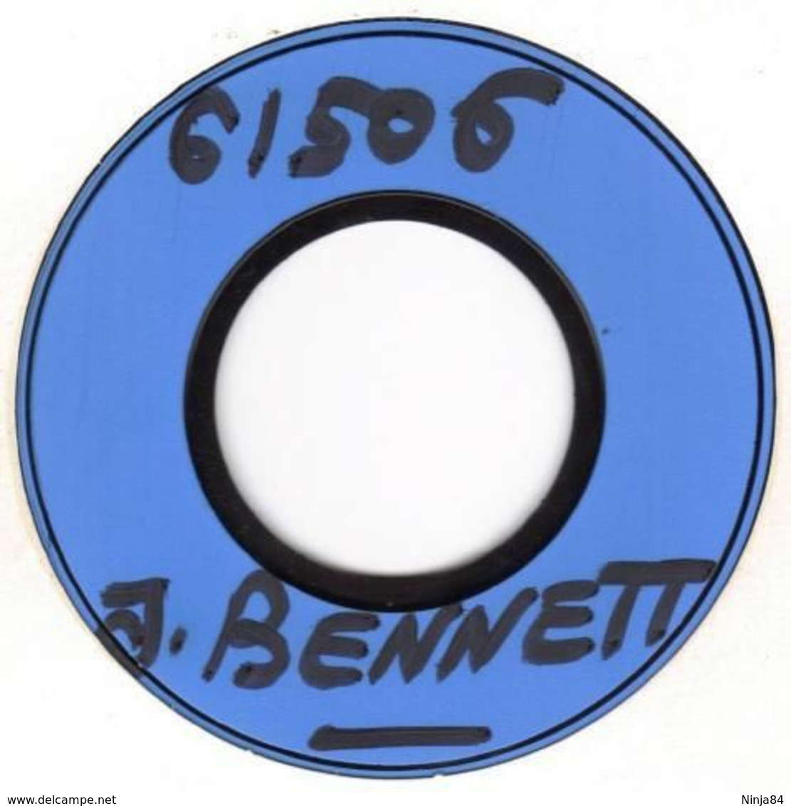 SP 45 RPM (7")  Jeanie Bennett  "  Sentimental  "  Promo - Ediciones De Colección