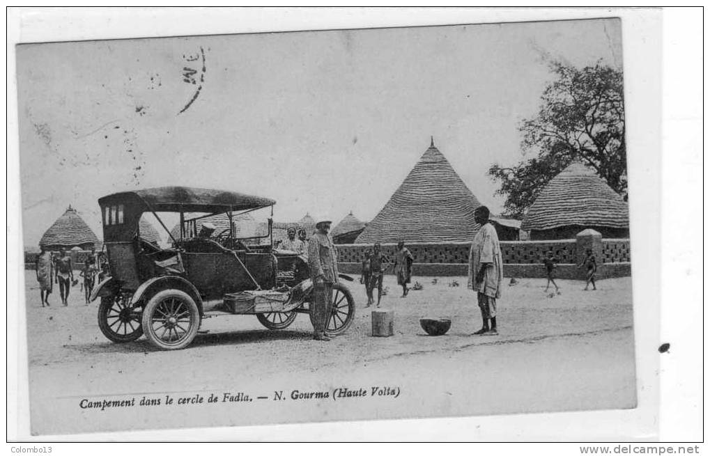 BURKINA FASO - HAUTE VOLTA  CAMPEMENT DANS LE CERCLE DE FADLA - N GOURMA - Burkina Faso