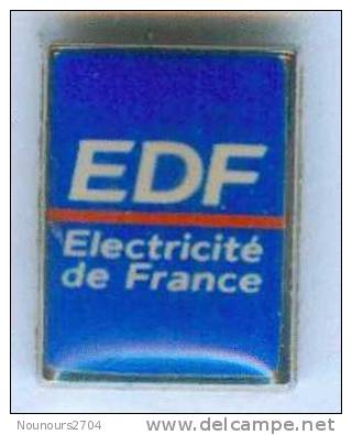 EDF - Eléctricité De France - Le Logo -Zamac - 649 - EDF GDF