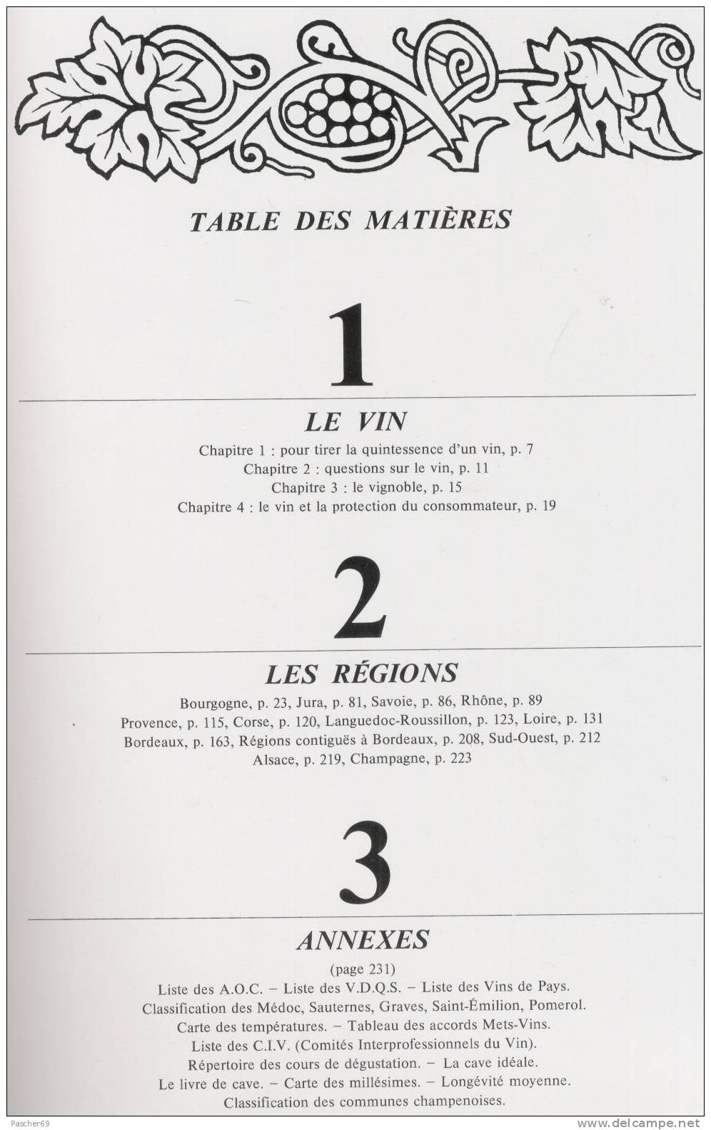 LES GRANDS VINS DE FRANCE  ANNEE 1981      /  N° 9 - Encyclopaedia
