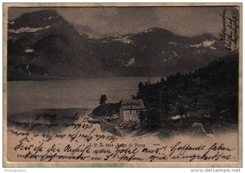 Lago Di Piora - Ritom - Quinto - Ticino - Lac De Montagne - Quinto