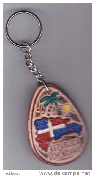 Porte-clefs - Keychain - Keyring - Sleutelhanger - Llavero  Dominican Republic - Schlüsselanhänger