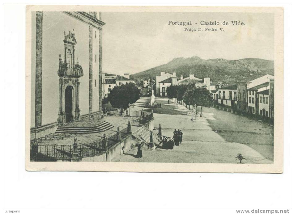 PORTALEGRE - CASTELO DE VIDE - PRAÇA D. PEDRO V - Portalegre