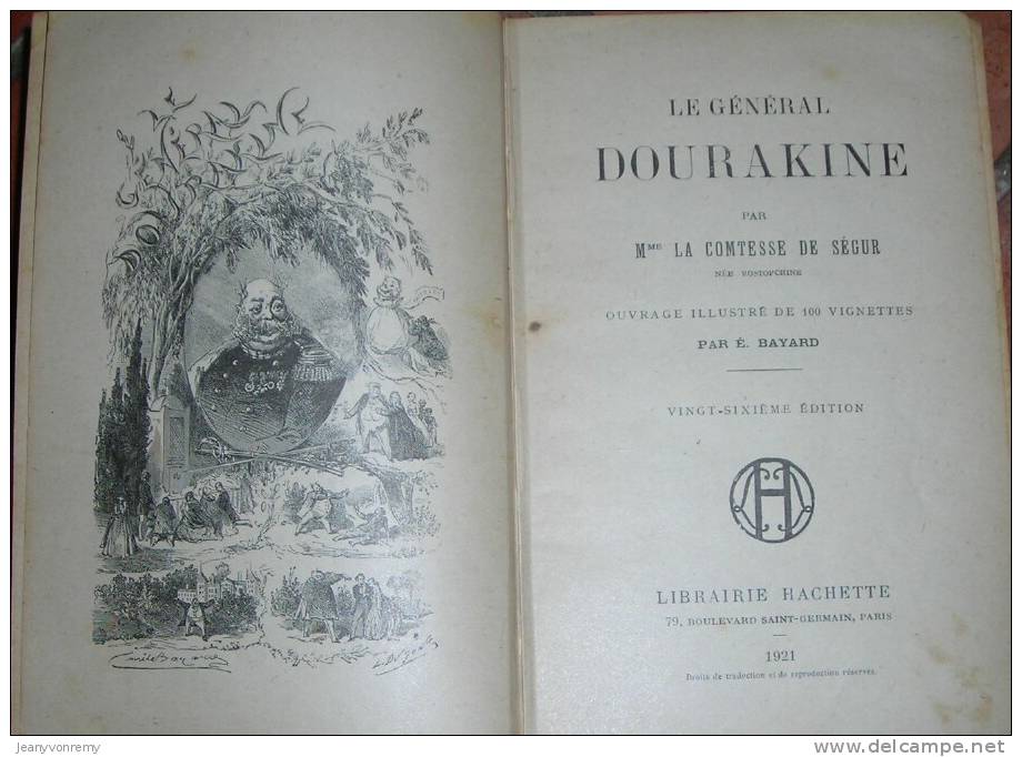 Le Général Dourakine - Par La Comtesse De Ségur - Bibliothèque Rose - 1921. - Bibliothèque Rose