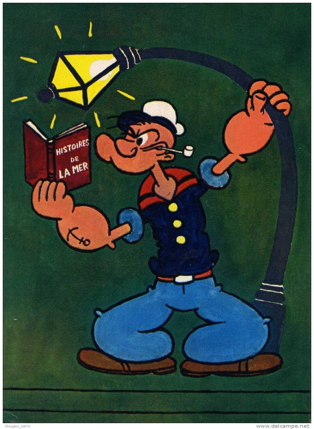 LES AVENTURES DE POPEYE....No 1...EDITIONS YVON...CPSM GRAND FORMAT - Bandes Dessinées