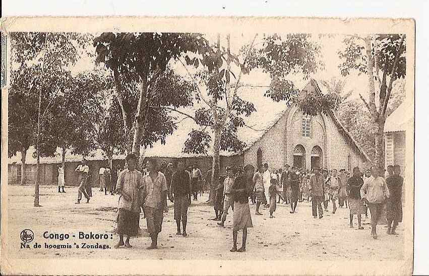 CONGO BOKORO NA DE HOOGMIS'ZONDAGS (PERSONNAGES)  REF 18542 - Tchad
