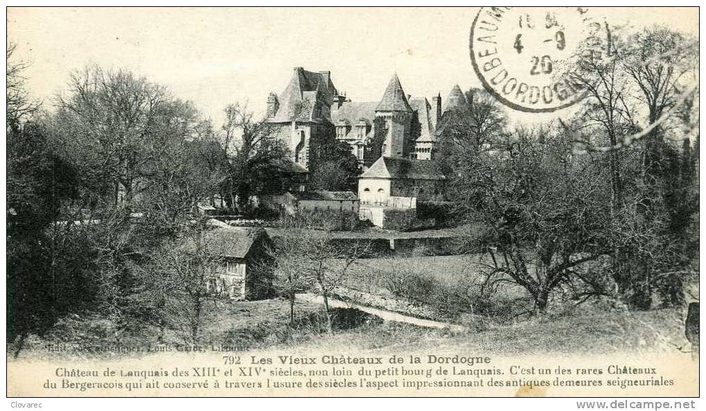 LANQUAIS   "chateau De" - Andere & Zonder Classificatie