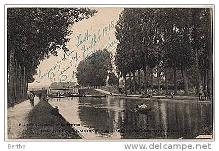 93 NEUILLY SUR MARNE - Canal De Chelles - Neuilly Sur Marne