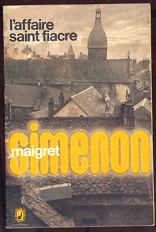 {17657} Simenon "l'affaire Saint-Fiacre", Le Livre De Poche N° 2904, 1973   " En Baisse " - Simenon