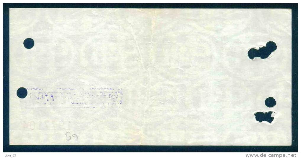 Rare.  Foreign Exchange Certificate. Check 10 Leva 1986 Annule BNB Bulgaria Bulgarie Bulgarien Bulgarije B9 - Bulgaria