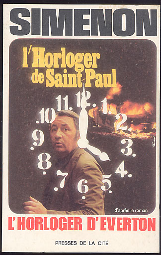 {17599} Simenon L'horloger De Saint-Paul D'après L'horloger D'Everton, Presses De La Cité, 1974  Noiret  " En Baisse " - Simenon