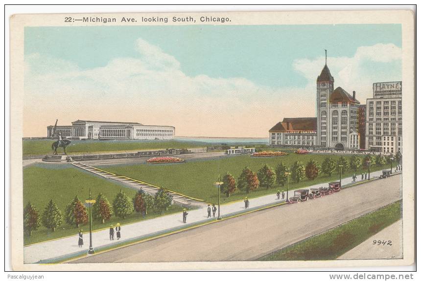 CPA CHICAGO - MICHIGAN AVE. LOOKING SOUTH - Chicago