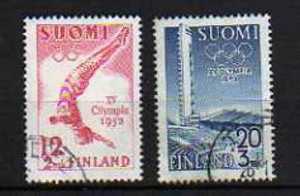 FINLANDE     Oblitéré    Y. Et T.  N° 382 / 383     Cote: 5,00 Euros - Used Stamps
