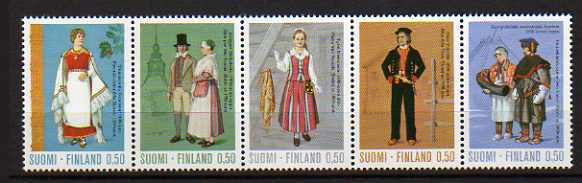 FINLANDE     Neuf **    Y. Et T.  N° 674 / 678    Cote: 15,00 Euros - Unused Stamps
