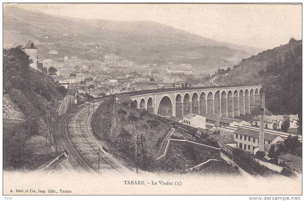 Cpa   69 Rhone Tarare Le Viaduc - Tarare