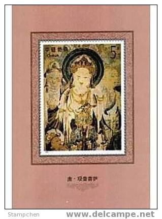 China 1992-11m Dunhuang Mural Stamp S/s Buddha Relic Archeology - Budismo