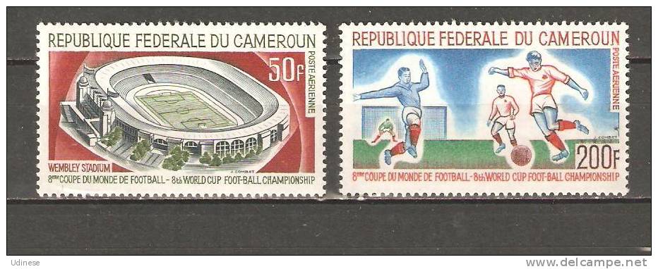 CAMERUN 1966 - FOOTBALL WORLD CHAMP. - CPL. SET  - MNH MINT NEUF NUEVO - 1966 – Angleterre