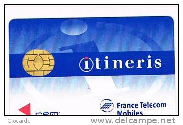 FRANCIA (FRANCE) -  FRANCE TELECOM MOBILES (SIM GSM) - ITINERIS   -   RIF. 5475 - Mobicartes: Móviles/SIM)