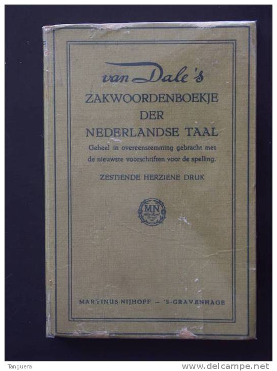 Van Dale´s Zakwoordenboekje Der Nederlandsche Taal - Martinus Nijhof - ´S-Gravenhage - Dictionnaires