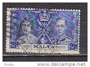 P3628 - BRITISH COLONIES MALTA Yv N°177 - Malte (...-1964)