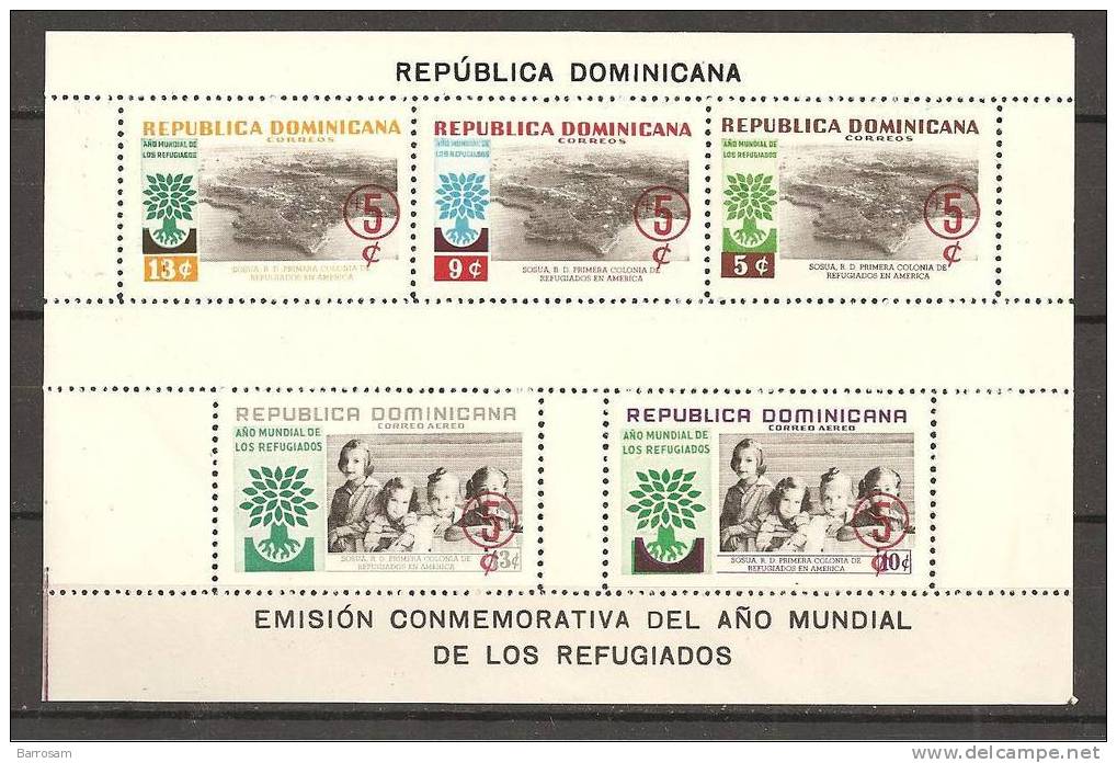 DominicanRepublic1960:  REFUGEES Block24A-B Mnh** - Réfugiés