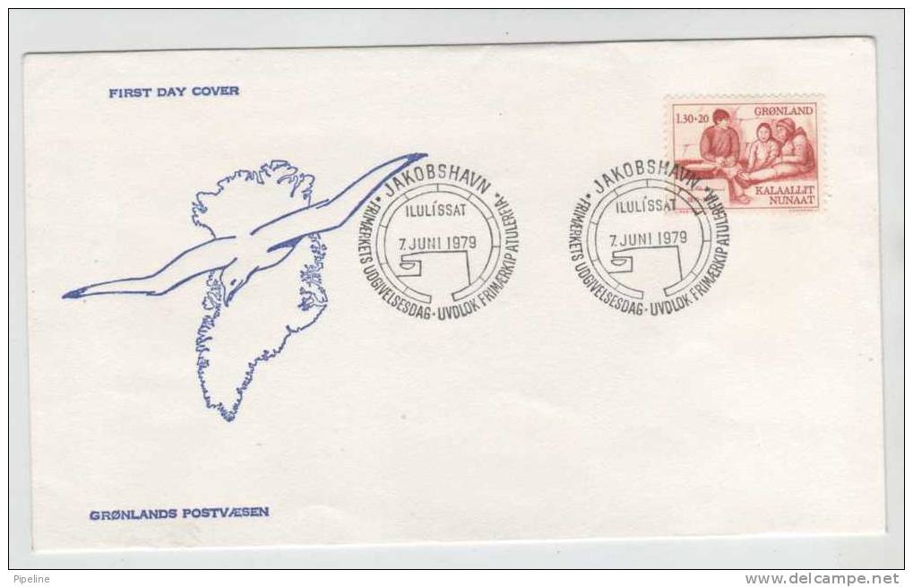 Greenland FDC The Birthplace Of Knud Rasmussen 7-6-1979 With Cachet - Other & Unclassified