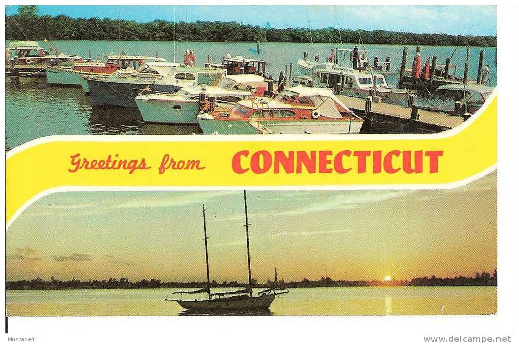 GREETINGS FROM CONNECTICUT - Autres & Non Classés