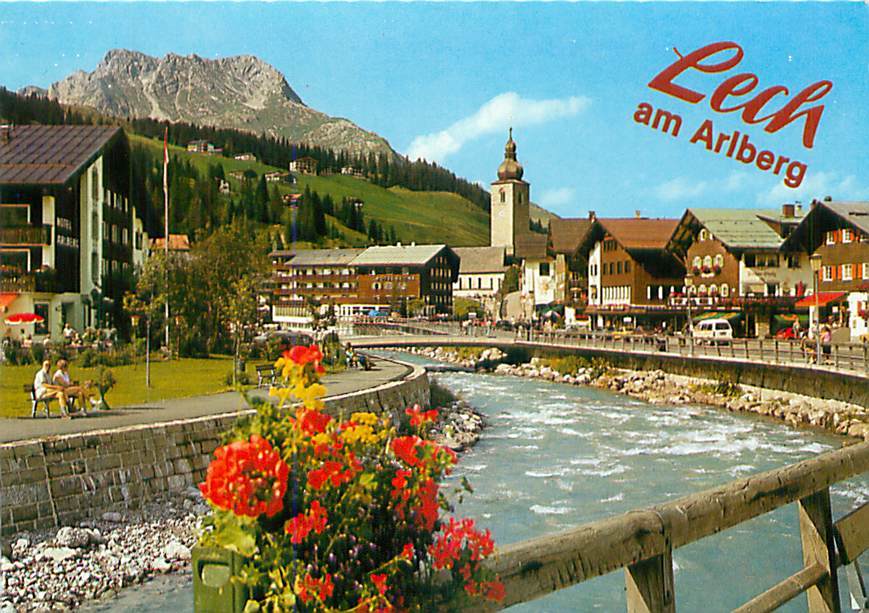 CPM - LECH Am ARLBERG (Kunstverlag Franz Milz, Nr. 233/372) - Otros & Sin Clasificación