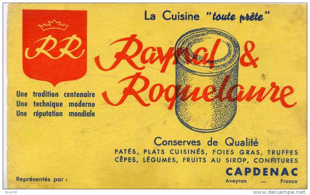 BUVARD La CUISINE Toute PreteRAYNAL & ROQUELAURE - Levensmiddelen