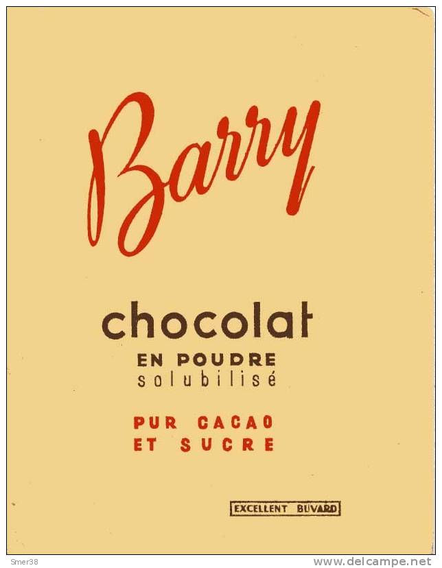 BUVARD BARRY Chocolat En Poudre - Levensmiddelen