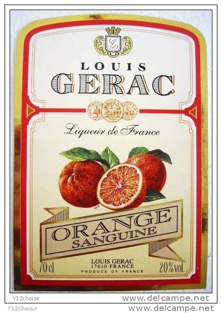 LOT DE 4 ETIQUETTE FRUIT FRUITS CASSIS BANANE ORANGE SANGUINE MURE LOUIS GERAC CHARENTE MARITIME ETIQUETTES - Fruits Et Légumes