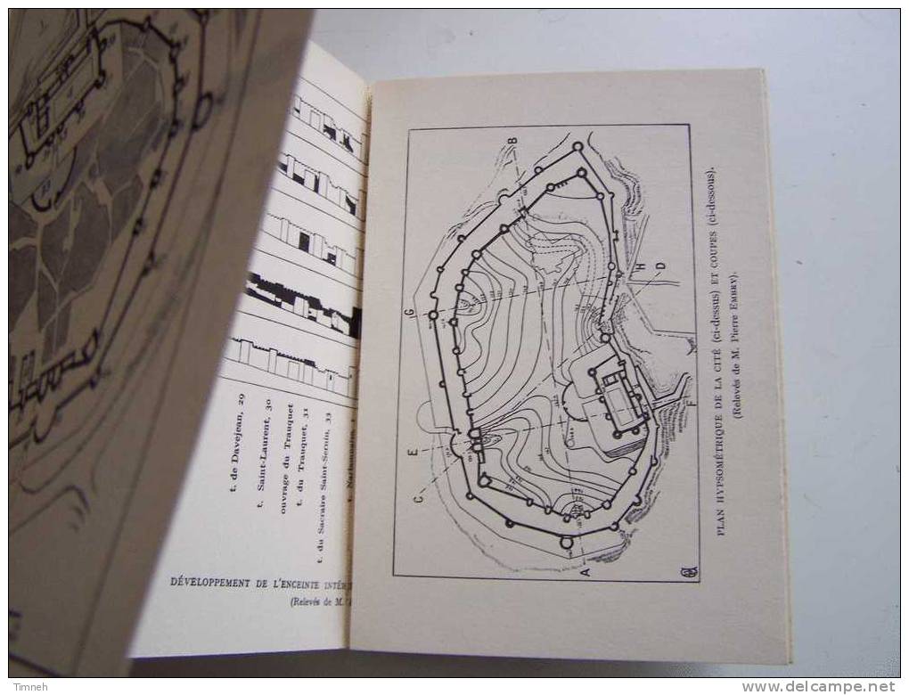 CARCASSONNE La Cité-ARTHAUD-52 Héligravures-EMBRY-Pierre Morel-BROCHURE-plans Cartes- - Toerisme En Regio's