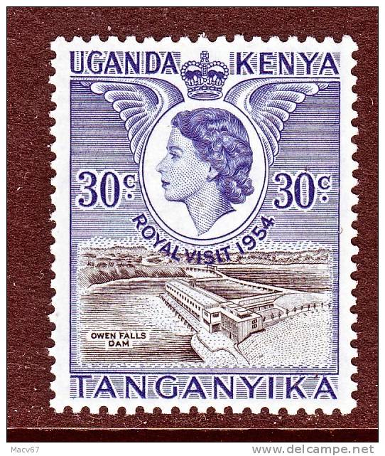 K.U.T. 108  *  OWEN FALLS DAM - Kenya, Uganda & Tanganyika