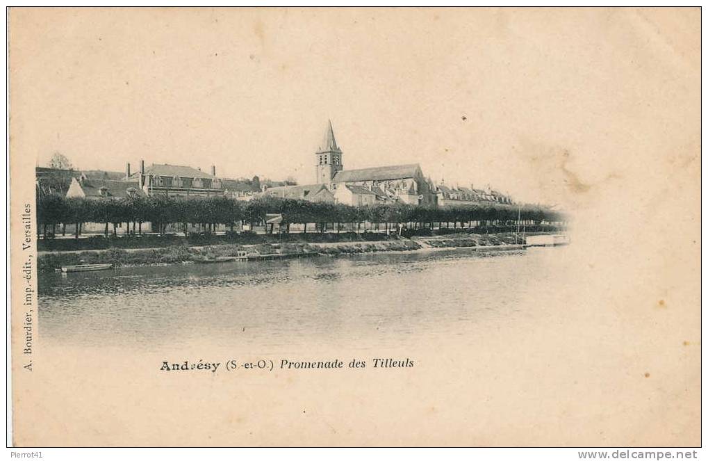 ANDRÉSY - Promenade Des Tilleuls - Andresy