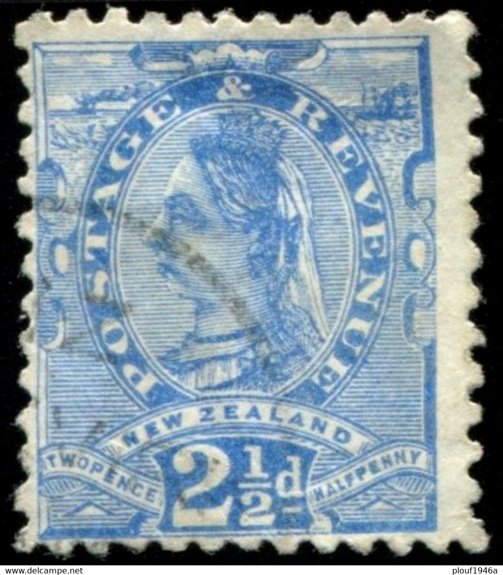 Pays : 362 (Nouvelle-Zélande : Colonie Britannique) Yvert Et Tellier N° :    68 (o) / SG 239 Dentelé 11½ - Oblitérés