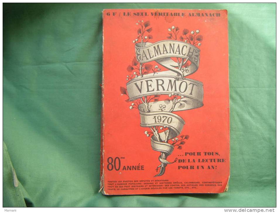 Almanach Vermot 1970-on Y Parle Johnny Hallyday--.. - Desde 1950