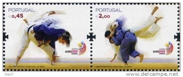 PORTUGAL 2008 CHAMPIONAT DE JUDO 2v  NEUFS ** (MNH) - Judo