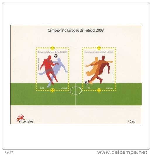 PORTUGAL 2008 1 BF NEUF ** (MNH)  EURO 2008 // CHAMPIONAT DE FOOTBALL - Nuovi