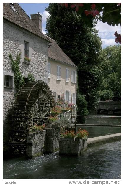 A58-11  @    Watermill Mill Moulin à Eau  Watermolen  , ( Postal Stationery , Articles Postaux ) - Mühlen
